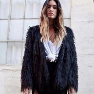 Ladakh x Urban Outfitters Margot Faux Fur Jacket